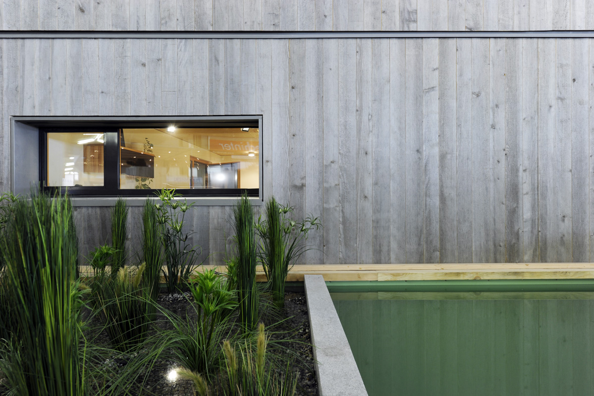 Maison préfabriquée au salon Habitat & Jardin