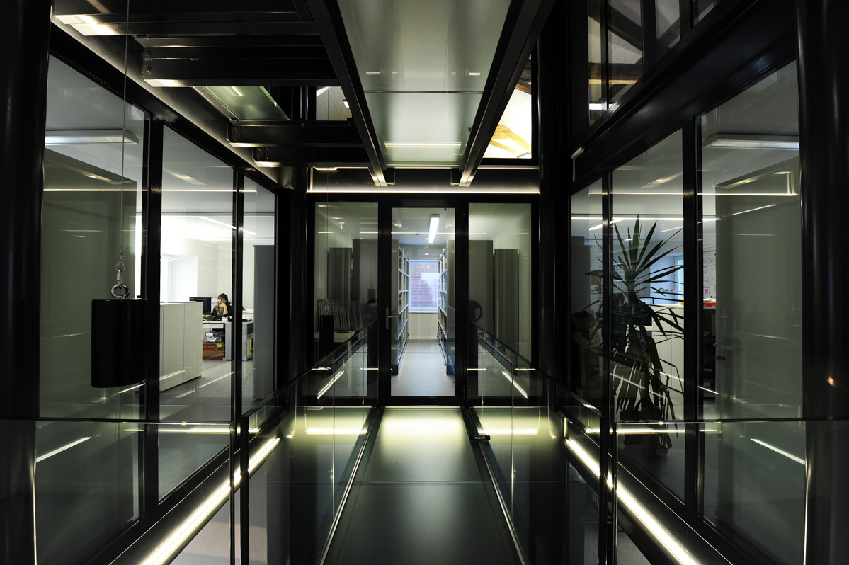 Bâtiment communal transformé par M. Juillerat