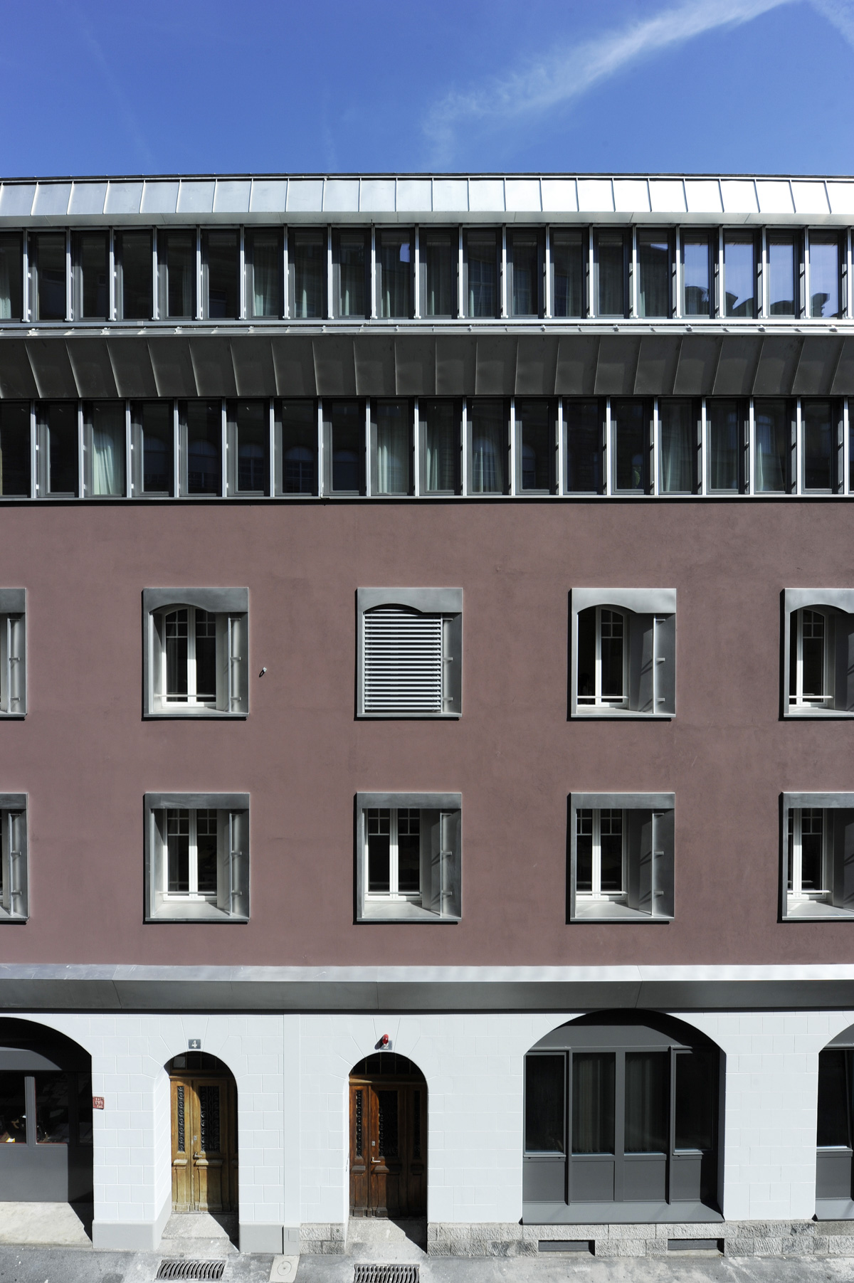 Transformation d'un bâtiment à Lausanne